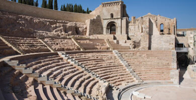 Teatro Romano de Cartagena  Lugar de interés histórico