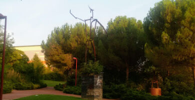 Museo de escultura del parque Aguas Vivas  Museo al aire libre