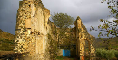 Restos del Convento de Nuestra Señora de Campolapuente.  Museo arqueológico